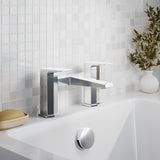 Nuie Hardy Bath Filler – Chrome