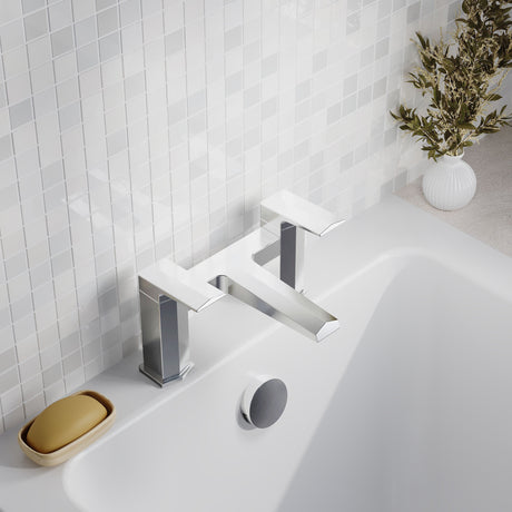 Nuie Hardy Bath Filler – Chrome, photo 4