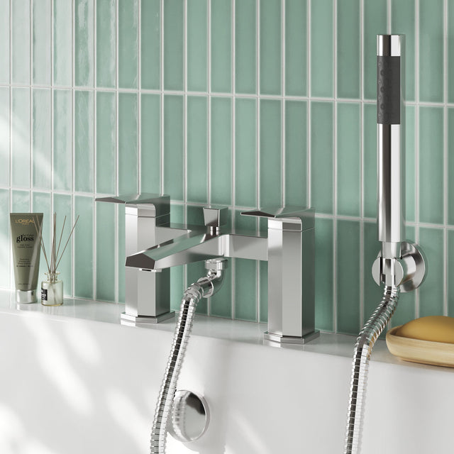 Nuie Hardy Bath Shower Mixer – Chrome
