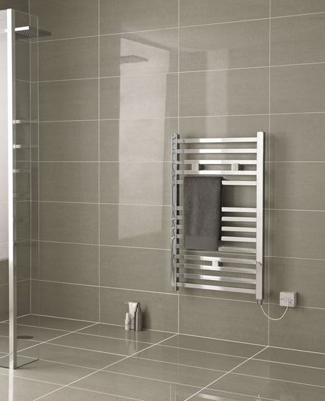 Nuie Eton 690 x 500mm Vertical Single Panel Radiator – Chrome or Anthracite