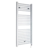 Nuie Eton 1100 x 500mm Vertical Electric Heated Towel Rail – Chrome or Anthracite, photo 2