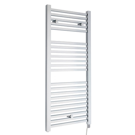 Nuie Eton 1100 x 500mm Vertical Electric Heated Towel Rail – Chrome or Anthracite, photo 2