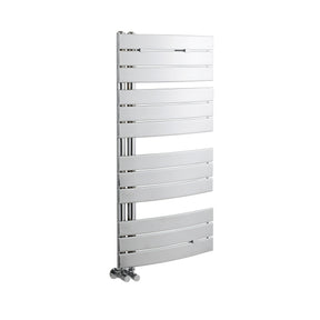 Nuie Elgin 1080 x 550mm Horizontal Heated Towel Rail – Chrome or Anthracite, photo 2