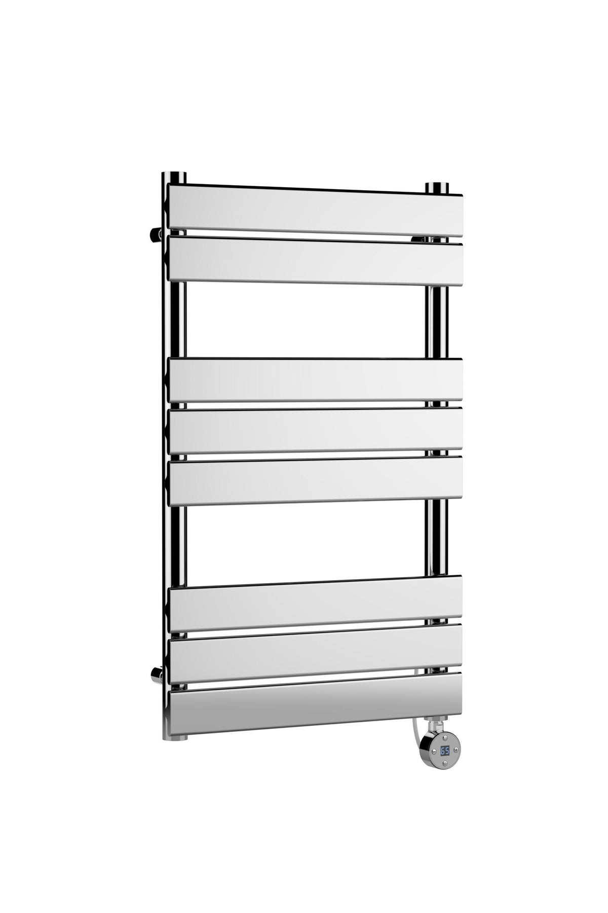 Nuie Vertical Electric Heated Towel Rail – 840 x 500mm & 1213 x 500mm, photo 3