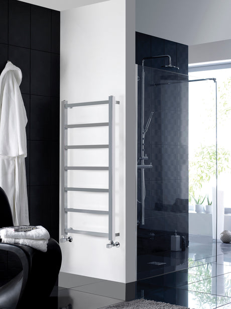 Nuie Eton Horizontal Heated Towel Rail – 1200 x 450mm & 1200 x 600mm