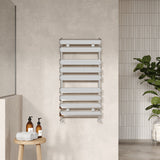 Nuie Piazza Horizontal Heated Towel Rail – 950 x 500mm, 1200 x 500mm & 1213 x 500mm