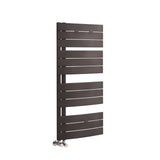 Nuie Elgin 1080 x 550mm Horizontal Heated Towel Rail – Chrome or Anthracite, photo 3