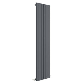 Nuie Sloane Vertical Single Panel Radiator – 1500 x 354mm & 1800 x 354mm, photo 2