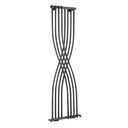 Nuie Xcite 1775 x 450mm Vertical Single Panel Radiator – Anthracite, photo 2