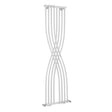 Nuie Xcite 1775 x 450mm Vertical Double Panel Radiator – High Gloss White, photo 2