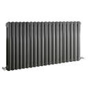 Nuie Salvia 1223 x 635mm Horizontal Column Radiator – Anthracite, photo 2