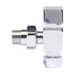 Nuie Angled Radiator Valve Pack (Pairs) – Chrome
