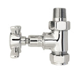 Nuie Crosshead Straight Radiator Valve Pack (Pairs) – Chrome