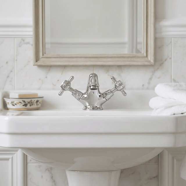 Nuie Beaumont Mono Basin Mixer With Pop Up Waste – Chrome