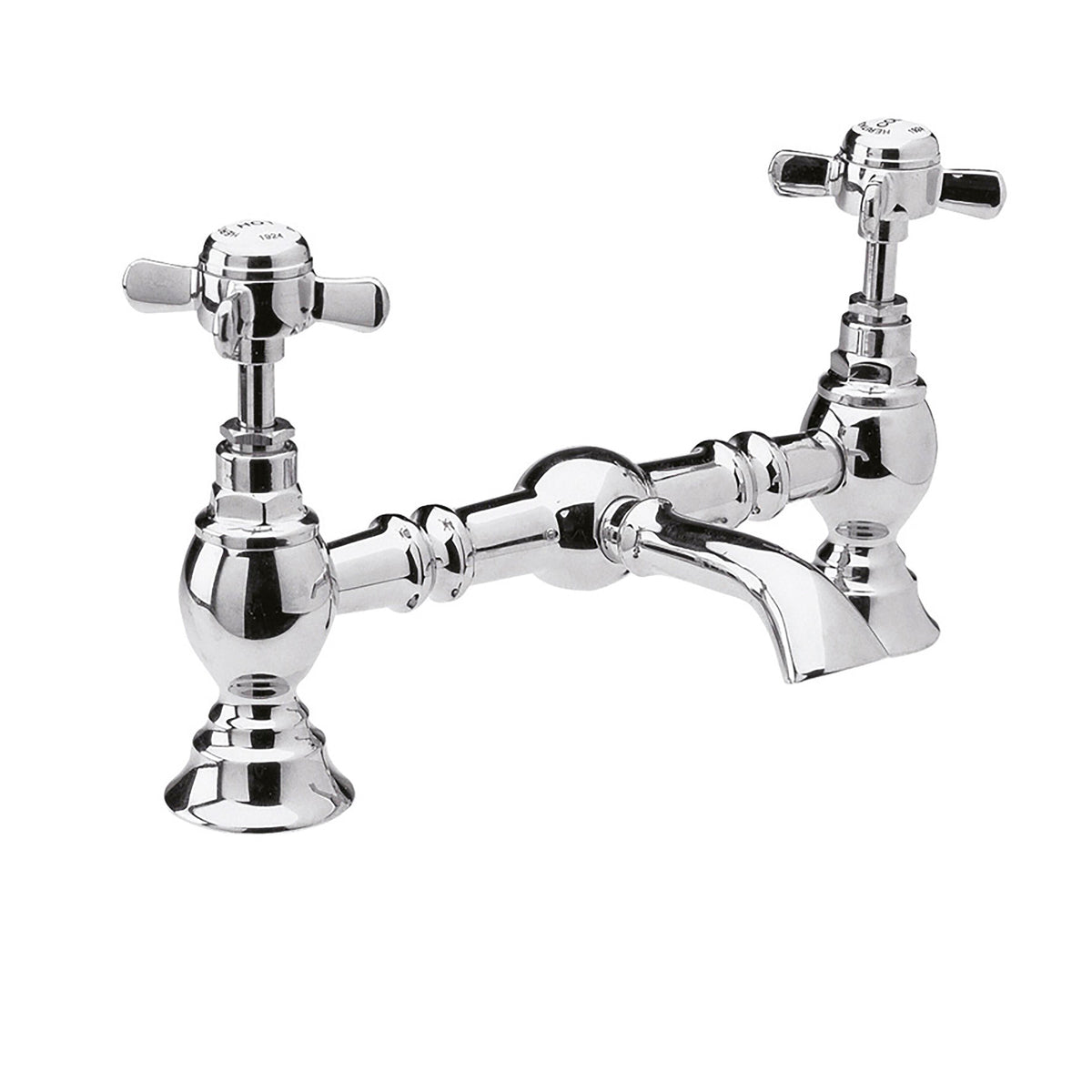 Nuie Beaumont Basin Mixer – Chrome or Brushed Brass, photo 2
