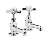 Nuie Beaumont Basin Taps – Chrome or Brushed Brass, photo 2