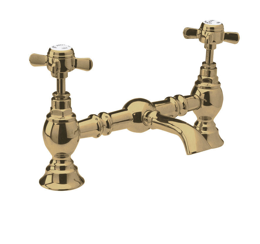 Nuie Beaumont Basin Mixer – Chrome or Brushed Brass, photo 3