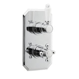 Nuie Ascott Twin Thermostatic Shower Valve – Chrome, photo 2