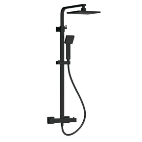 Nuie Thermostatic Bar Dual Shower Valve Shower Kit, photo 2