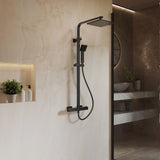 Nuie Thermostatic Bar Dual Shower Valve Shower Kit