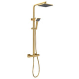 Nuie Thermostatic Bar Dual Shower Valve Shower Kit, photo 4