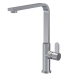 Nuie Churni Square Kitchen Mono Basin Mixer Single Lever – Chrome, Matt Black, Brushed Nickel or Brushed Brass, photo 4