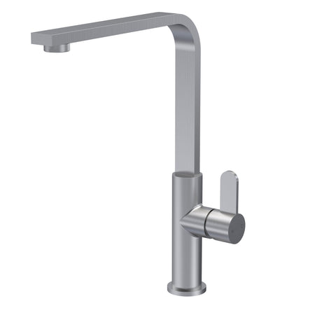 Nuie Churni Square Kitchen Mono Basin Mixer Single Lever – Chrome, Matt Black, Brushed Nickel or Brushed Brass, photo 4