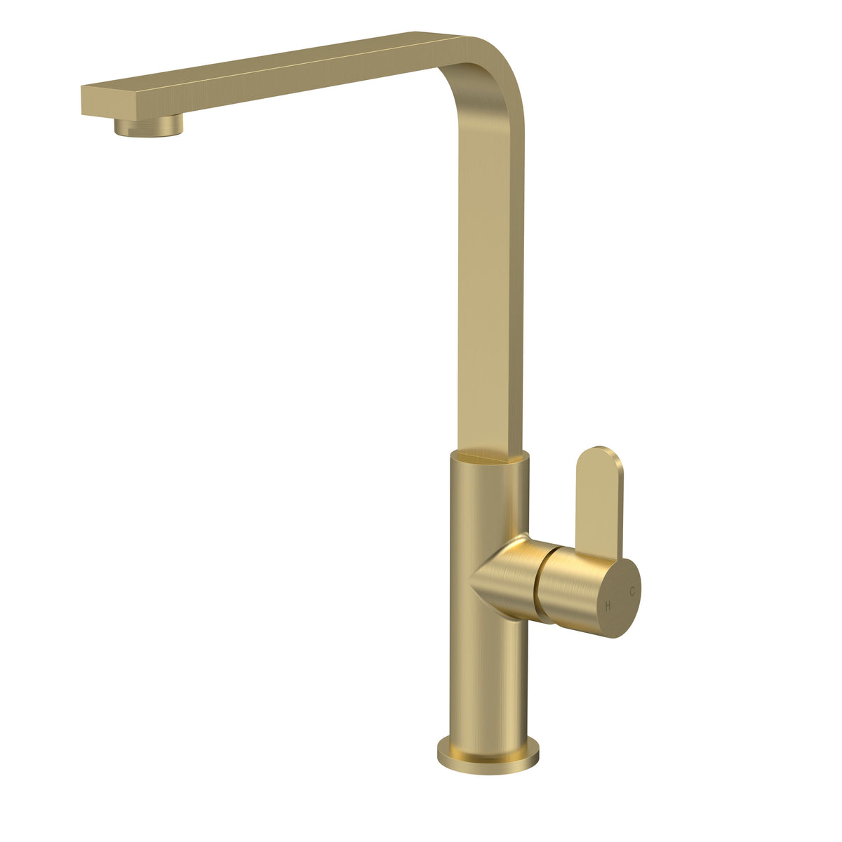 Nuie Churni Square Kitchen Mono Basin Mixer Single Lever – Chrome, Matt Black, Brushed Nickel or Brushed Brass, photo 5