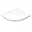 Kartell K-VIT Unity Offset Quadrant Low Profile Shower Tray in White