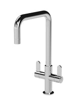 Nuie Kosi Twin Kitchen Mono Basin Mixer – Chrome, Matt Black, Brushed Nickel or Brushed Brass, photo 2