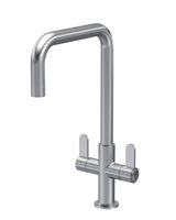 Nuie Kosi Twin Kitchen Mono Basin Mixer – Chrome, Matt Black, Brushed Nickel or Brushed Brass, photo 4