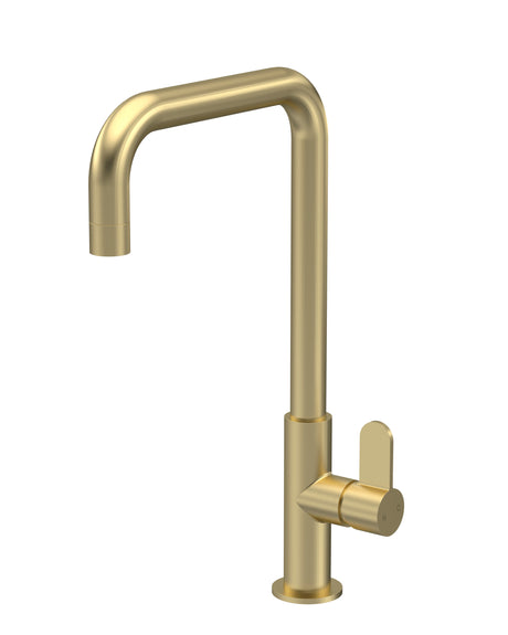 Nuie Kosi Single Lever Kitchen Mono Basin Mixer – Chrome, Matt Black, Brushed Nickel or Brushed Brass, photo 5