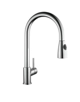 Kartell K-VIT Optima Kitchen Sink Mixer with Pull Out Spray – Chrome (KST003)