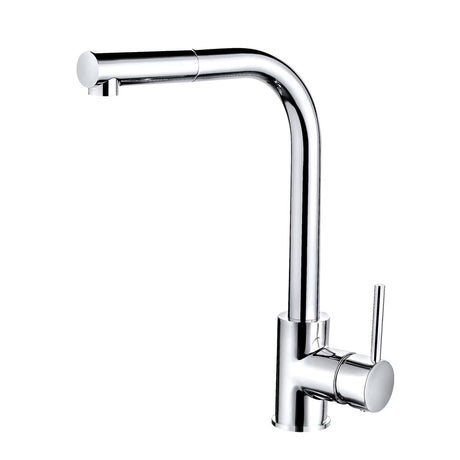 Nuie Zansar Pull Out Single Lever Sink Mixer Tap – Brushed Gold, Chrome, Black or Brushed Nickel, photo 2