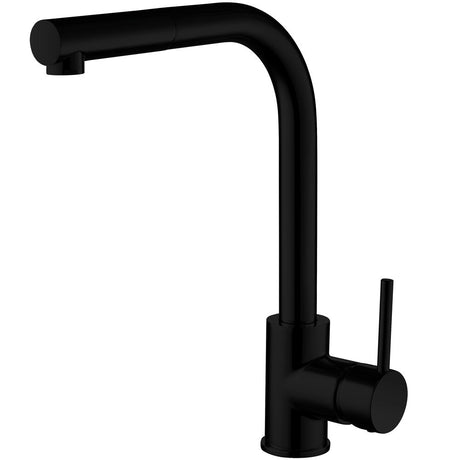 Nuie Zansar Pull Out Single Lever Sink Mixer Tap – Brushed Gold, Chrome, Black or Brushed Nickel, photo 3