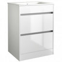 Kartell K-VIT City 600mm Floor Standing Unit with Ceramic Basin (FUR709CI)