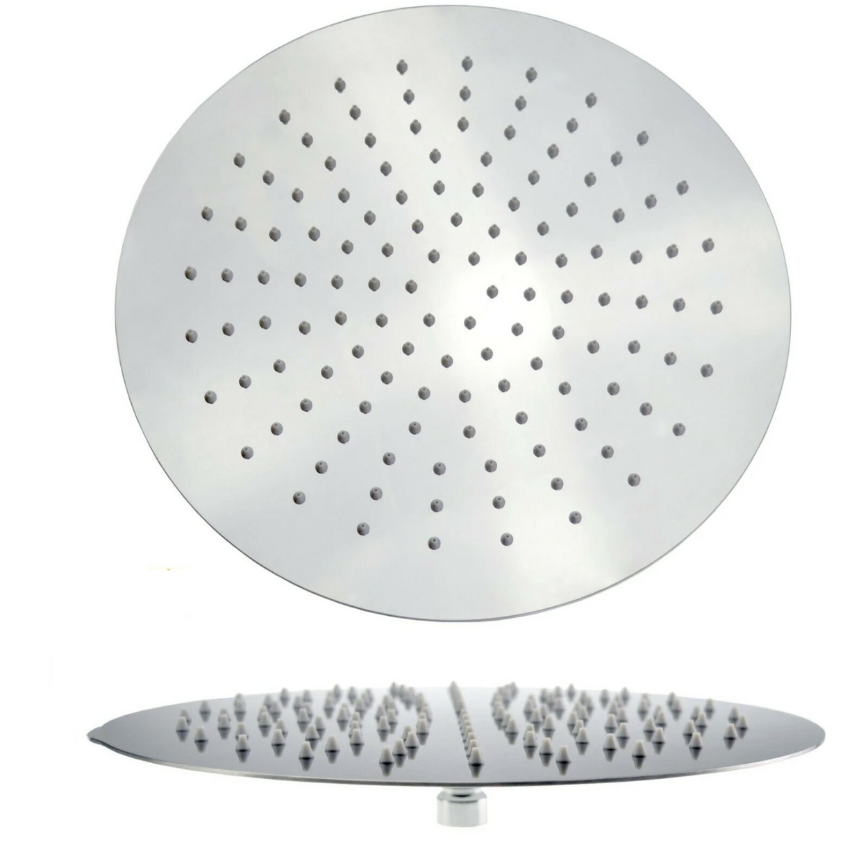 Kartell K-VIT 200mm Round Stainless Steel Shower Head - Chrome (SHO118RO)