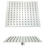 Kartell K-VIT 200mm Square Stainless Steel Shower Head - Chrome (SHO114SQ)