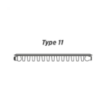 Kartell K-RAD Kompact Type 11 Single Panel & Single Convector Radiator 300mm x 1400mm (S314K)