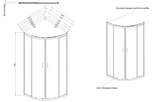 Kartell K-VIT Koncept Offset Quadrant Shower Screens (All Sizes)