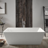 Kartell K-VIT Kruze Freestanding Bath 1700 x 800mm- White Gloss (FSB1700KR)