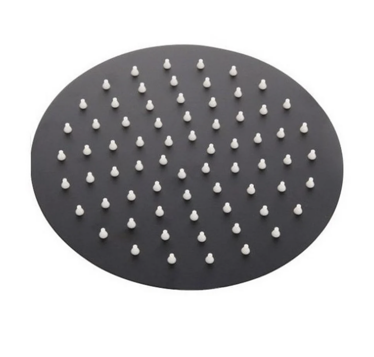 Kartell K-VIT Nero Round Shower Head -Matt Black (SHO152NR)(SHO153NR)(SHO154NR)