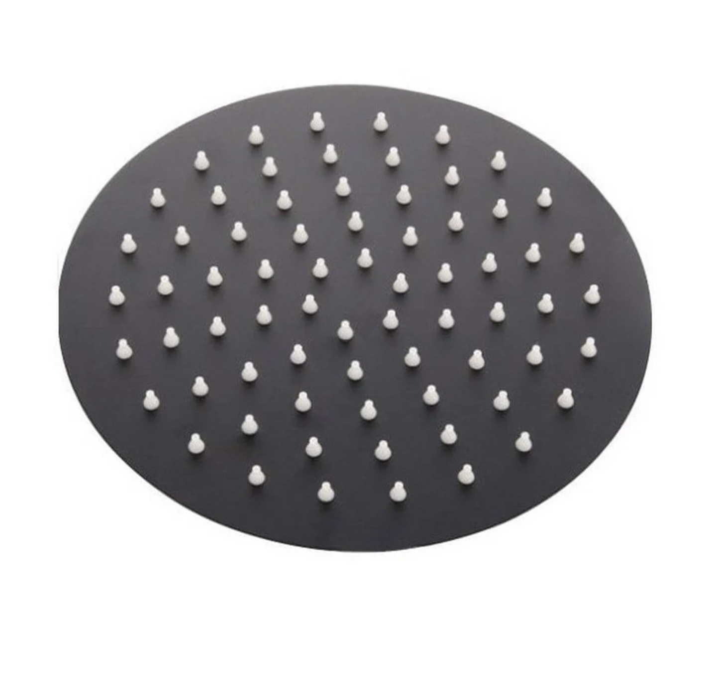 Kartell K-VIT Nero Round Shower Head -Matt Black (SHO152NR)(SHO153NR)(SHO154NR)