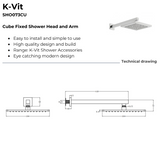 Kartell K-VIT Pure Option 2 Shower Head