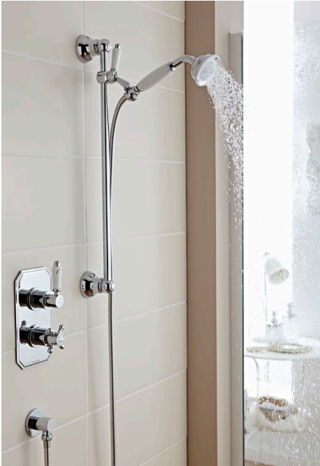 Kartell K-VIT Viktory Option 1 Thermostatic Shower with Slide Rail Kit