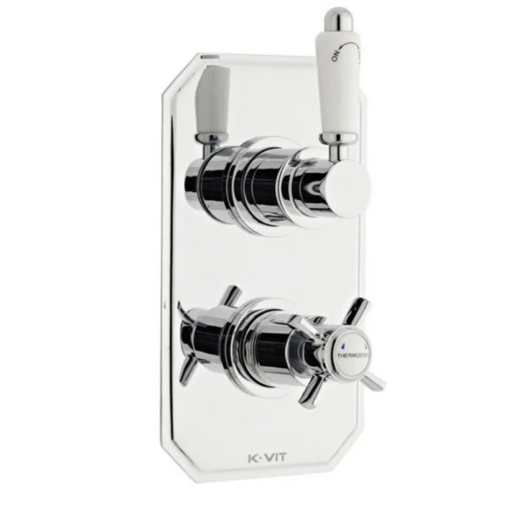 Kartell K-VIT Klassique Concealed Thermostatic Shower Valve with Diverter SHO043KL