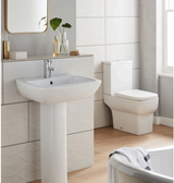 Kartell K-VIT Korsika Close Coupled WC Pan- White Gloss  (POT665KO)
