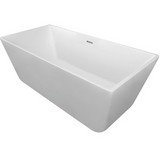 Kartell K-VIT Kruze Freestanding Bath 1700 x 800mm- White Gloss (FSB1700KR)
