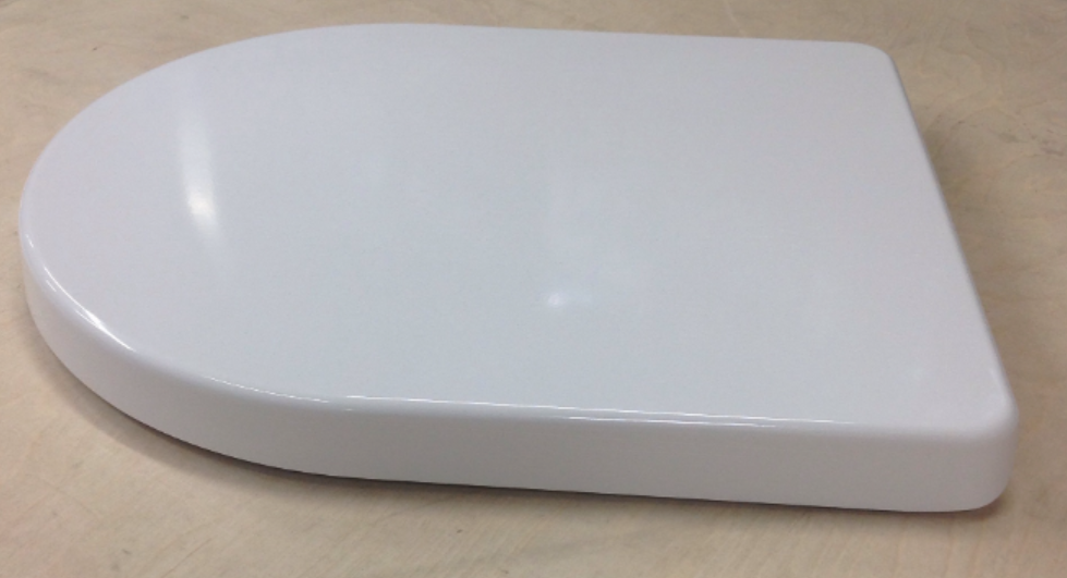 AKW Soft Close Toilet Seat with Lid, photo 6