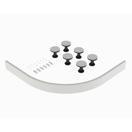 Nuie Leg Set With Plinth, Clips & Screws – 700mm & 1000mm
